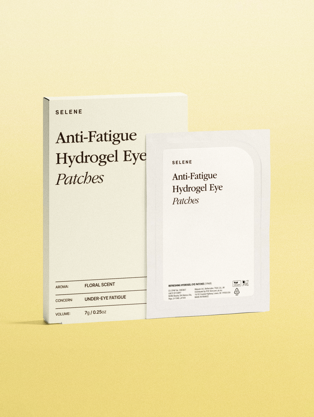 Anti-Fatigue Hydrogel Eye Patches