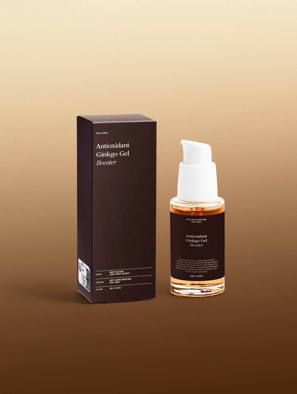 Antioxidant Ginkgo Gel Booster