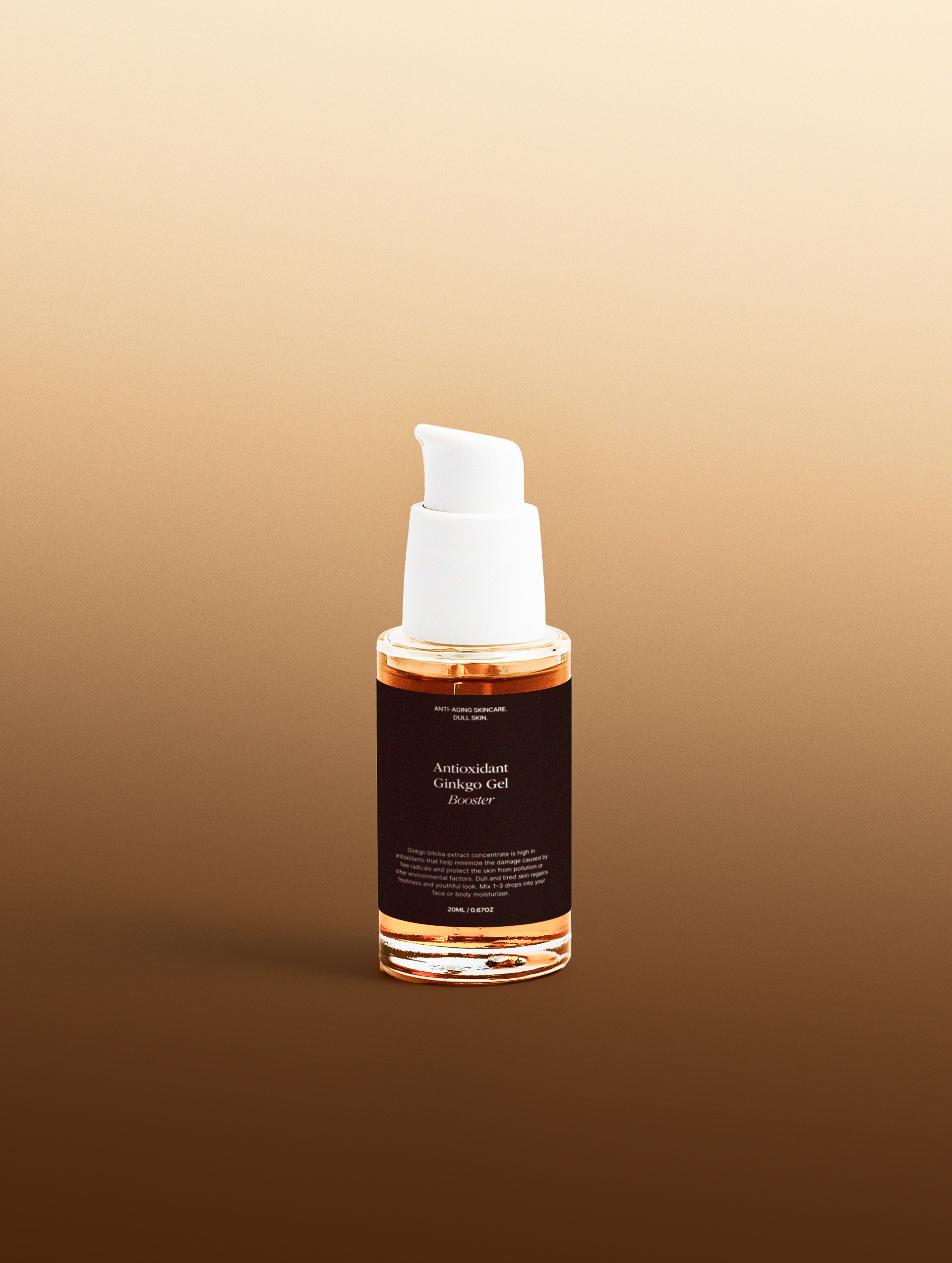 Antioxidant Ginkgo Gel Booster