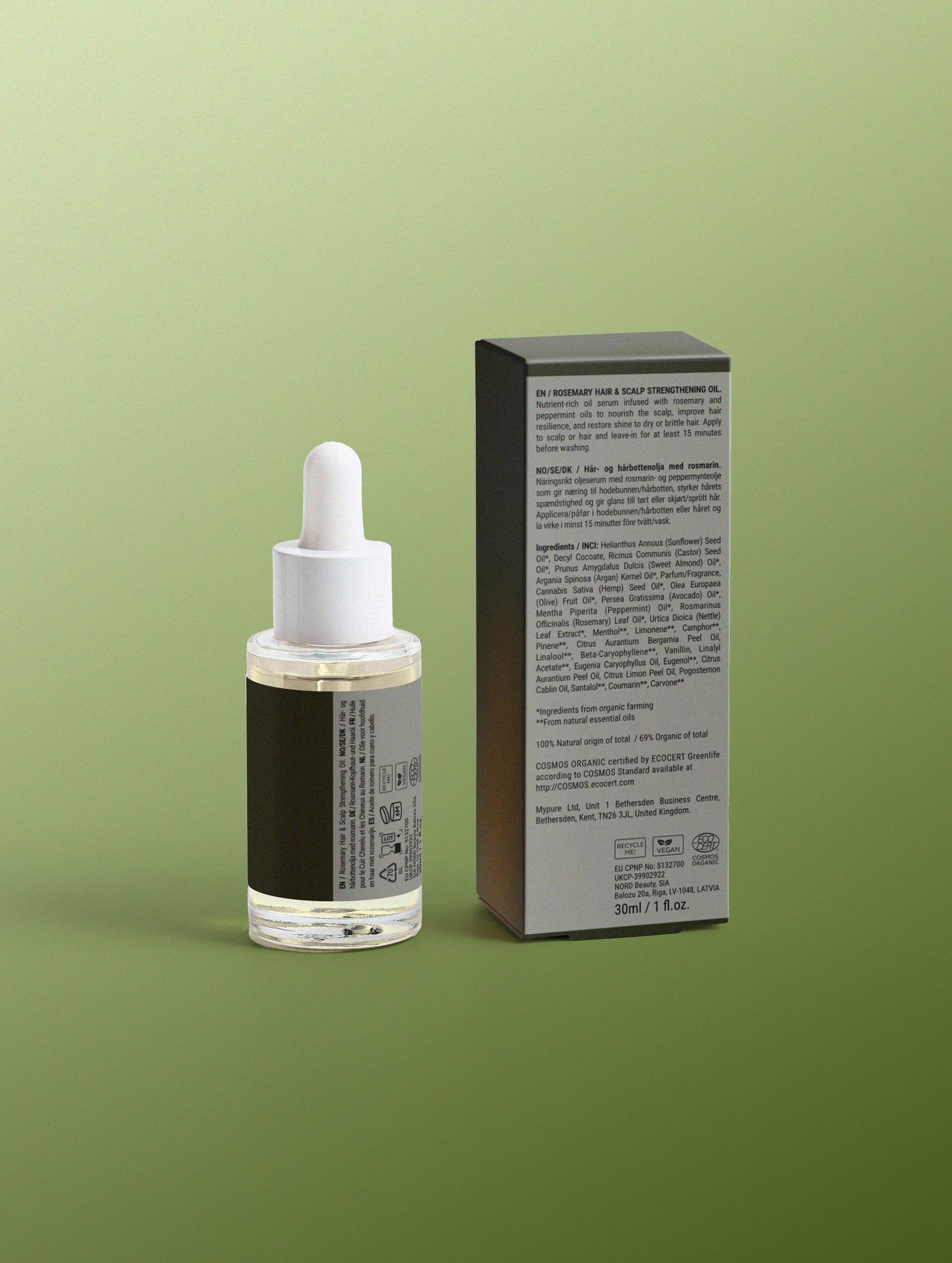 Hair & Scalp Strengthening Rosemary Oil