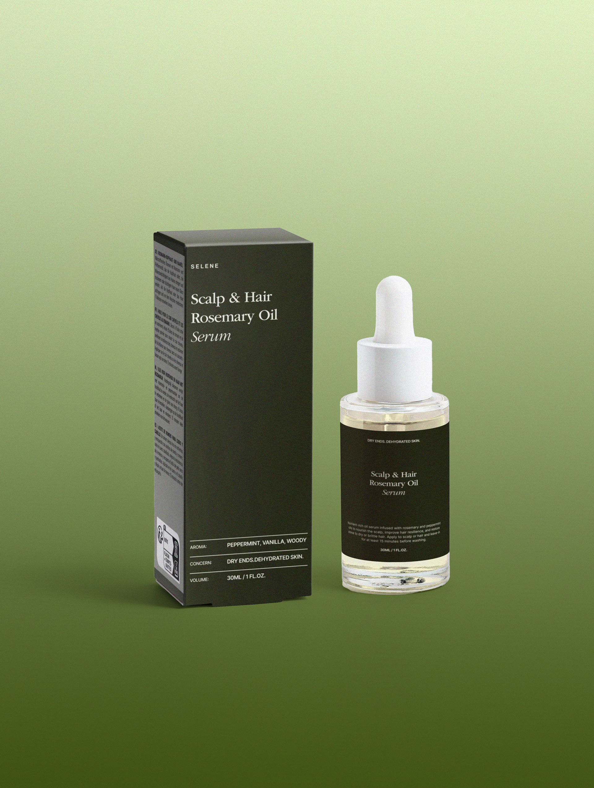 Hair & Scalp Strengthening Rosemary Oil