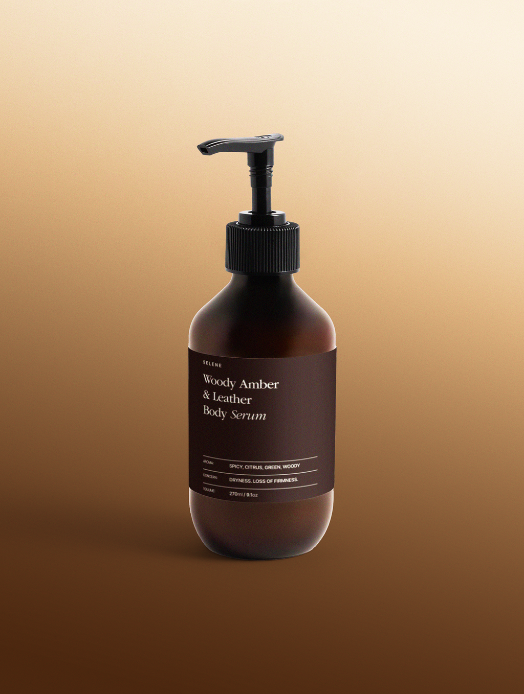 Woody Amber & Leather Silk Skin Body Serum