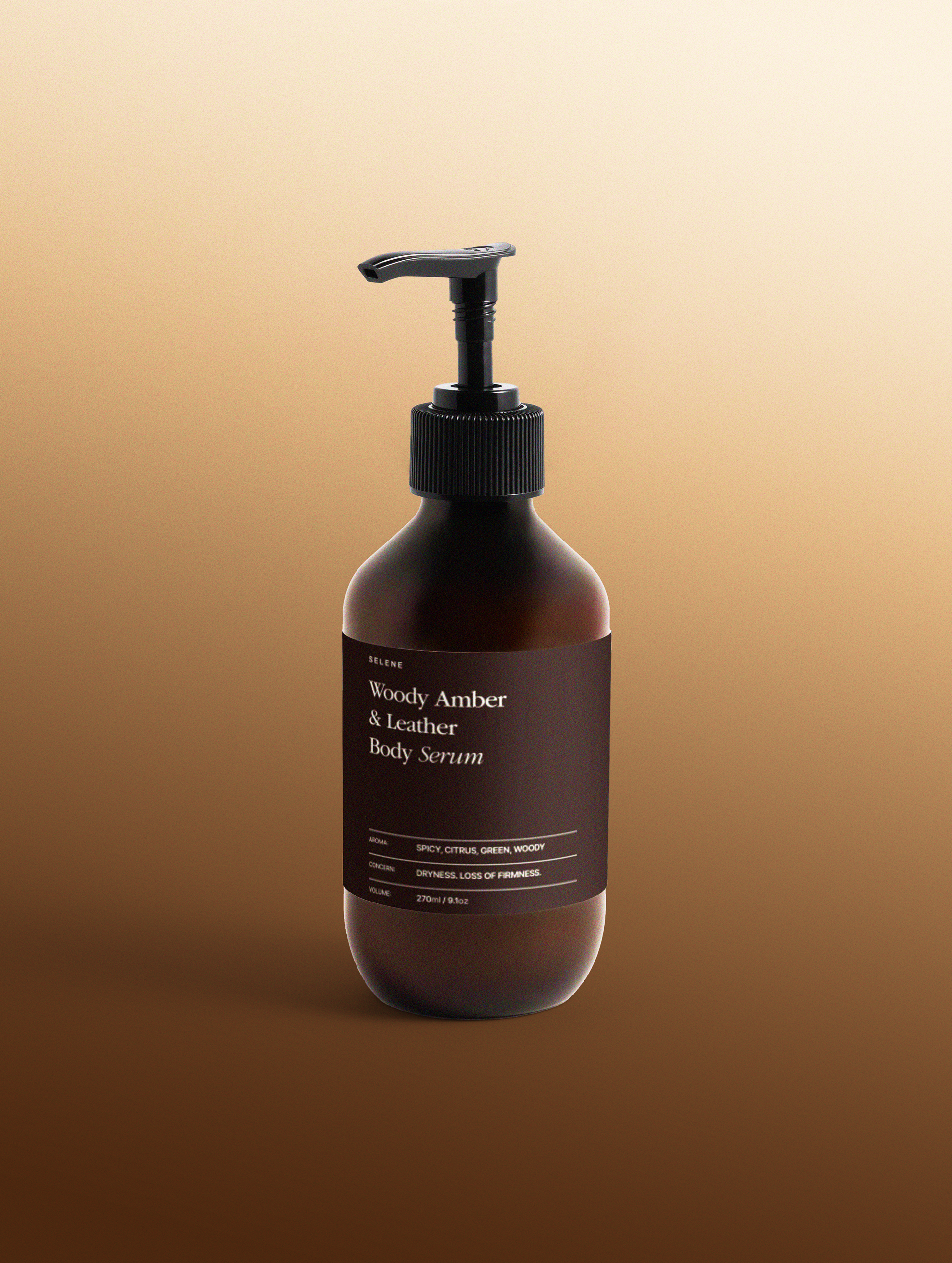 Woody Amber & Leather Silk Skin Body Serum